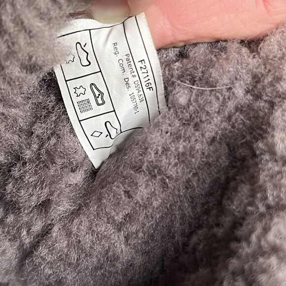 UGG Bailey Bow II Brown Suede Boots Womens 5 Slip On Sheepskin Mid-Calf Boot - Picture 10 of 12